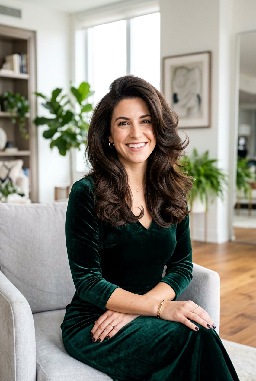 Voluminous Blowout - 20 bouncy hairstyle for holiday party - 20 bouncy hairstyle for holiday party