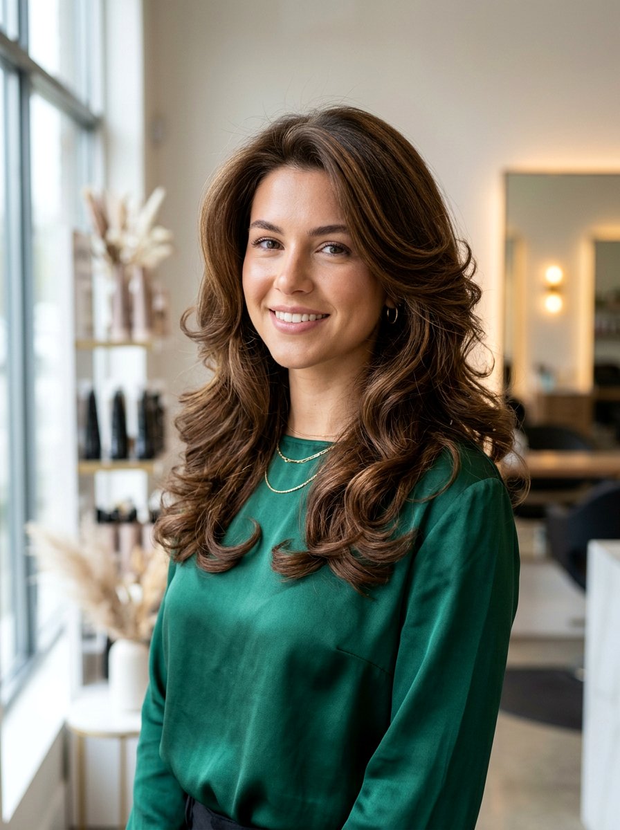 Voluminous Blowout - 20 cute hairstyle for family dinner - 20 cute hairstyle for family dinner