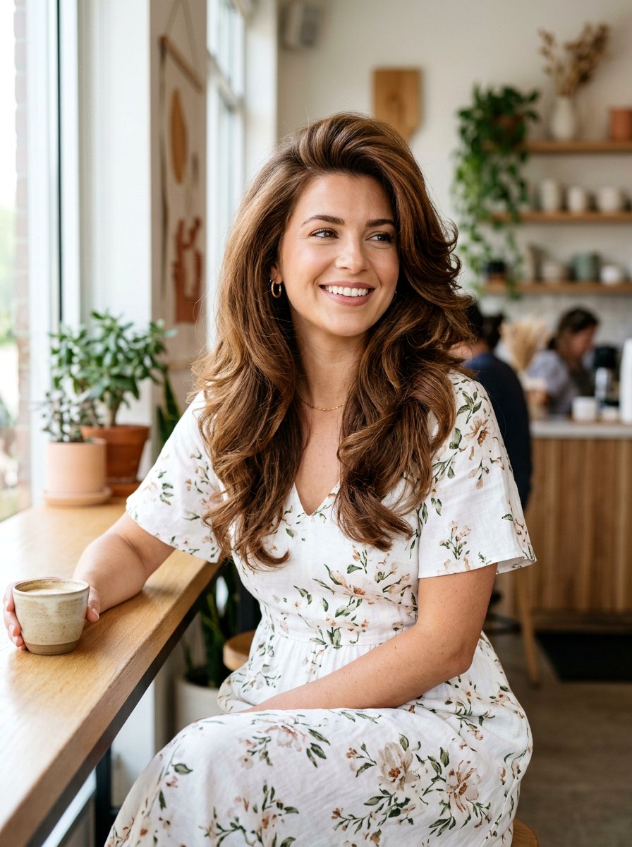 Voluminous Blowout - 20 glamorous hairstyle ideas for women - 20 glamorous hairstyle ideas for women