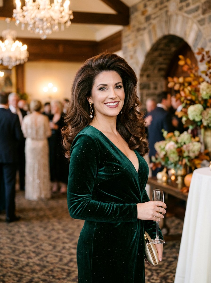 Voluminous Blowout - 20 simple hairstyle for work dinner - 20 simple hairstyle for work dinner