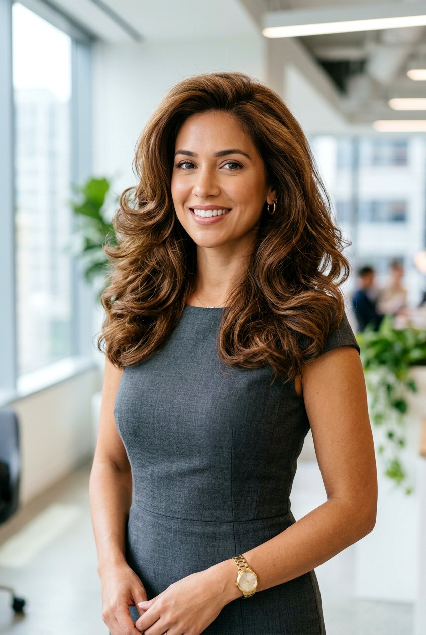 Voluminous Blowout Hairstyle - 20 internship hairstyle for college women - 20 internship hairstyle for college women