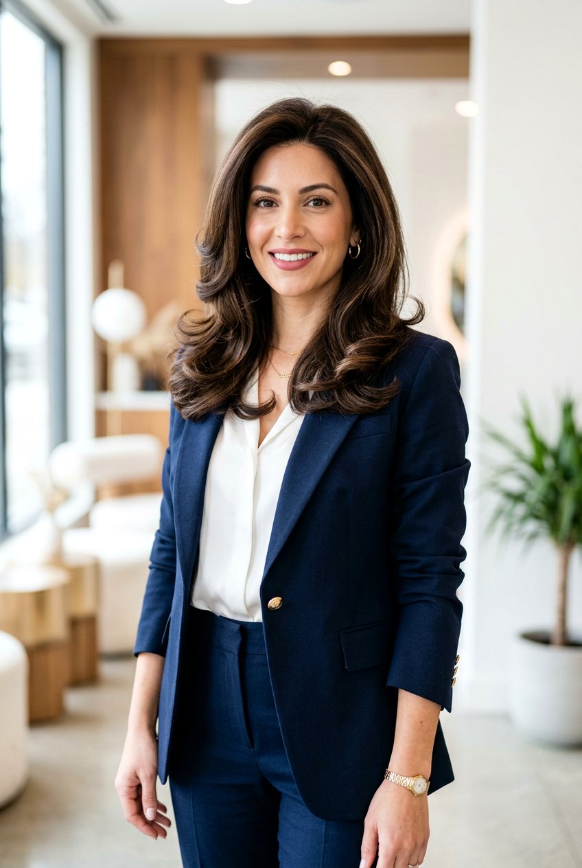 Voluminous Blowout Mother Of The Bride Medium Hair - 20 mother of the bride medium hairstyles - 20 mother of the bride medium hairstyles