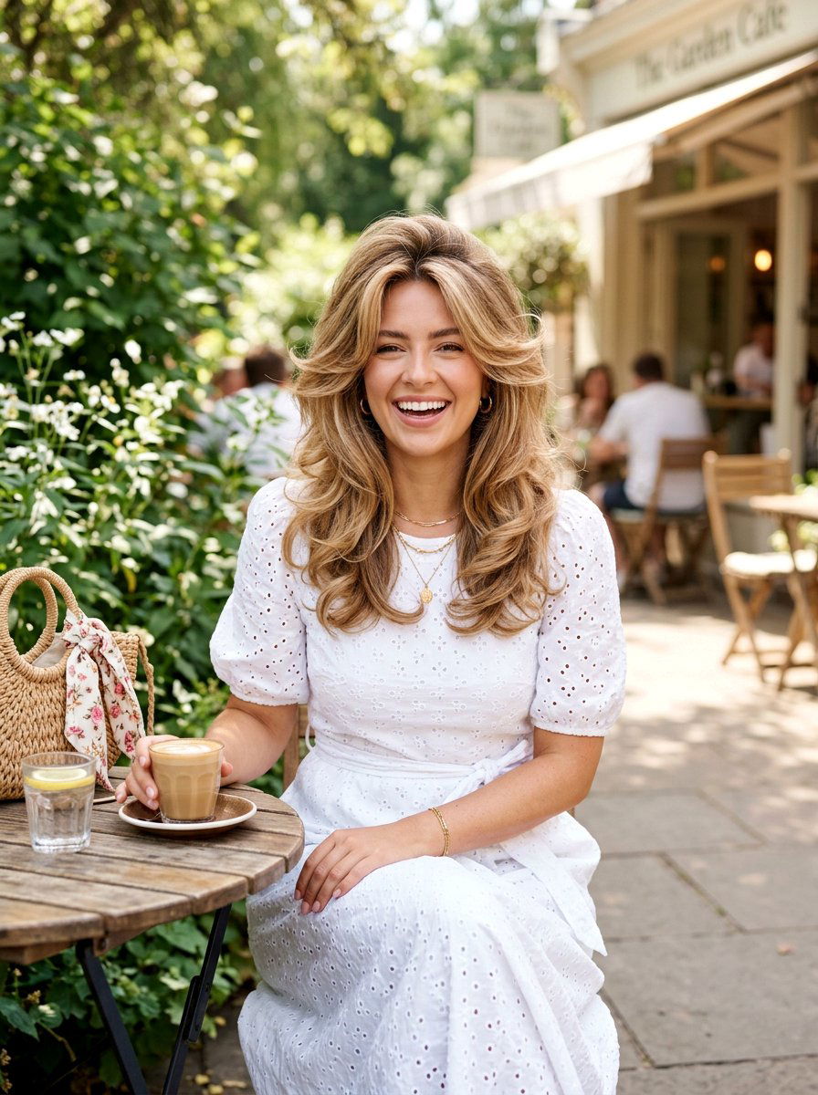 Voluminous Blowout With Face Framing Layers - 20 easy hairstyle for long fine straight hair - 20 easy hairstyle for long fine straight hair