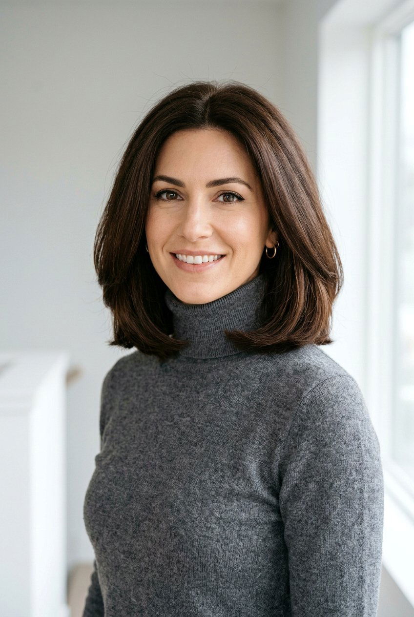 Voluminous Blunt Bob - 20 bouncy hairstyle for shoulder length hair - 20 bouncy hairstyle for shoulder length hair