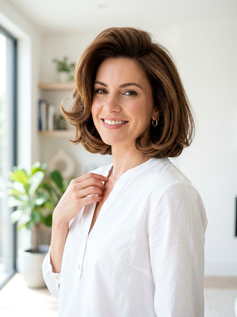 20 Polished Interview Hairstyle With Simple Blowout Ideas