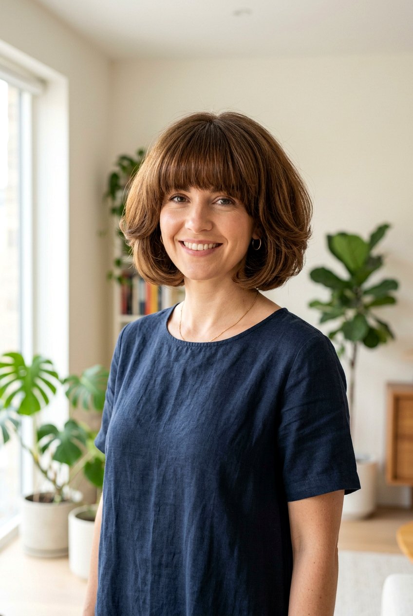 Voluminous Bob Haircut With Bangs - 20 voluminous bob hairstyle - 20 voluminous bob hairstyle