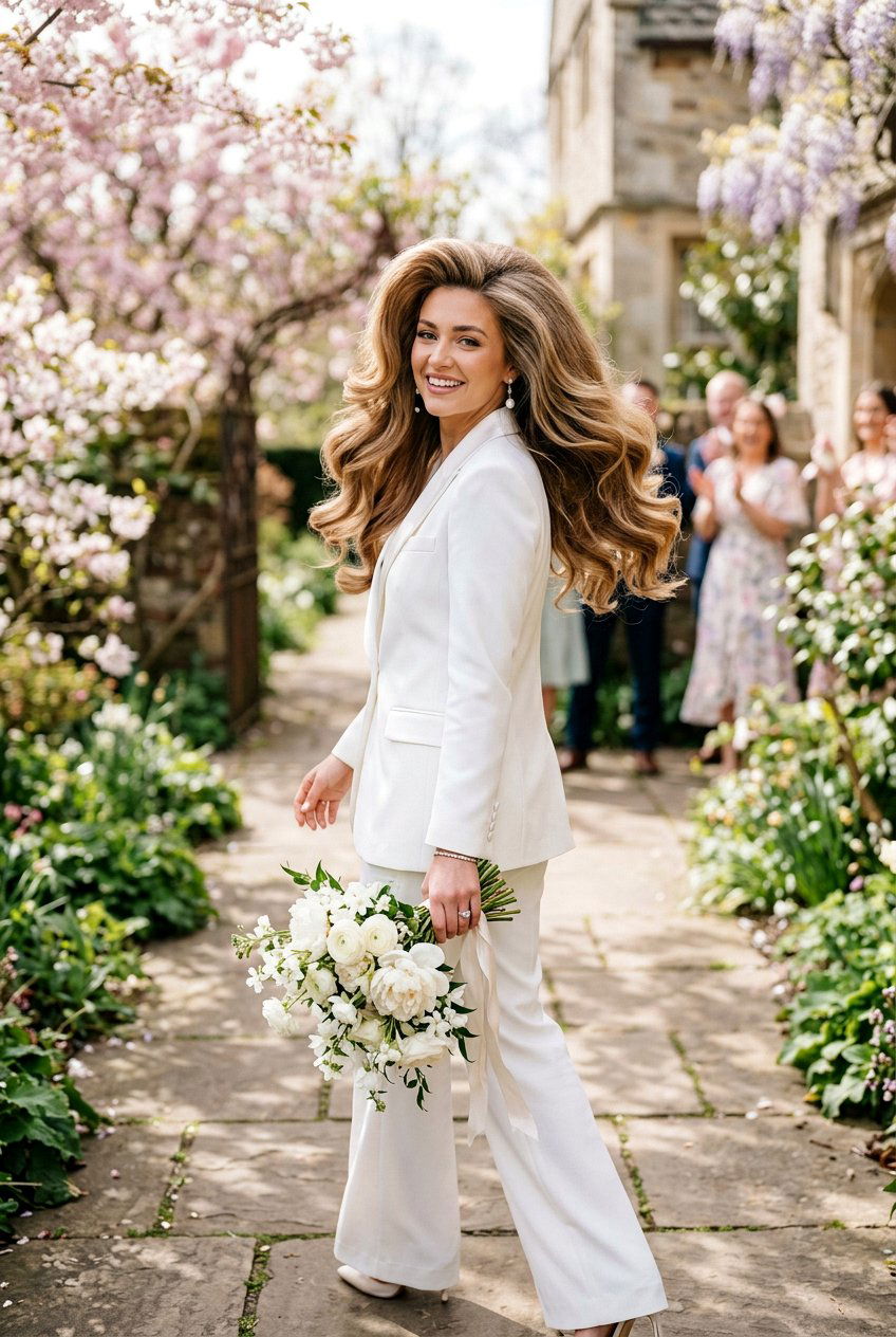 Voluminous Bridal Blowout With Extensions - 20 bridal hairstyle for fine hair with extensions - 20 bridal hairstyle for fine hair with extensions