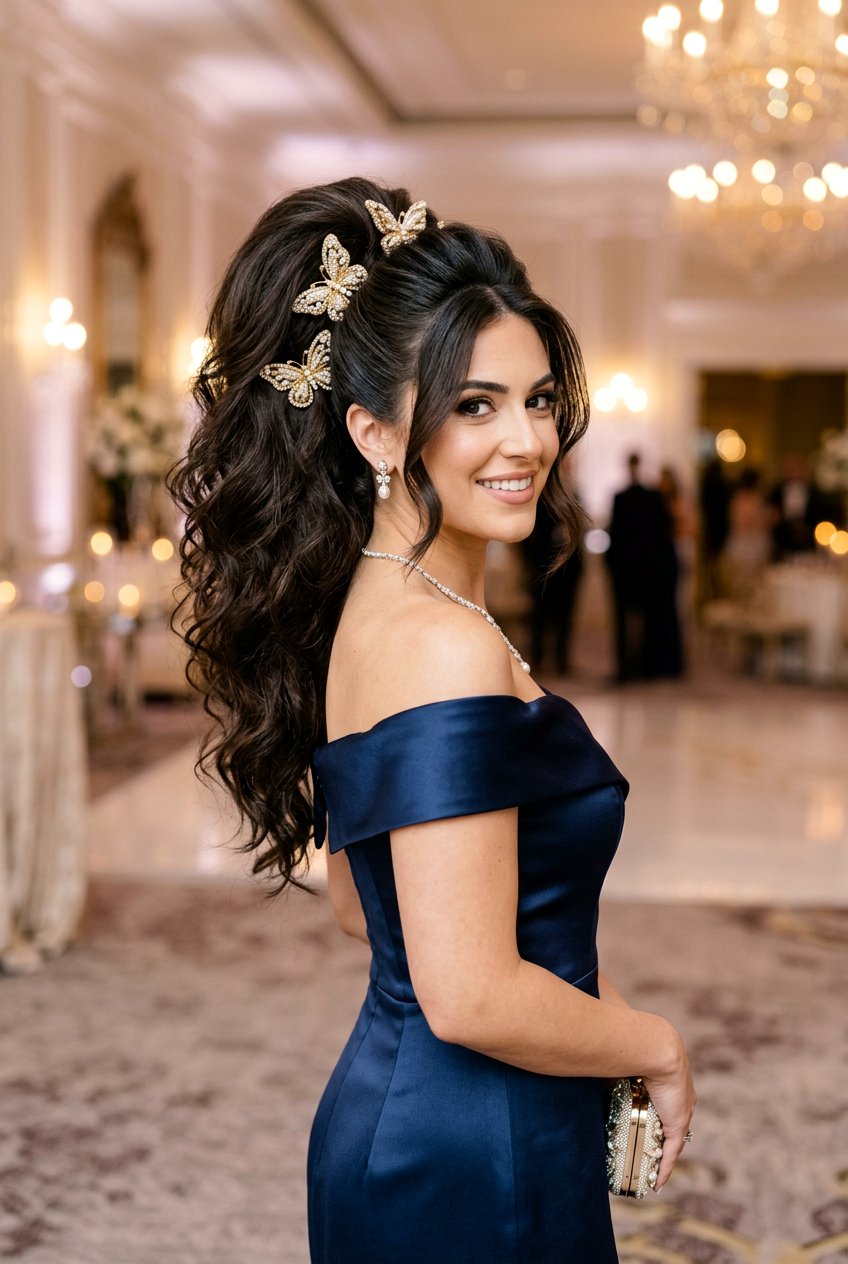 Voluminous Butterfly Clip Ponytail - 20 butterfly clip ponytail hairstyle - 20 butterfly clip ponytail hairstyle