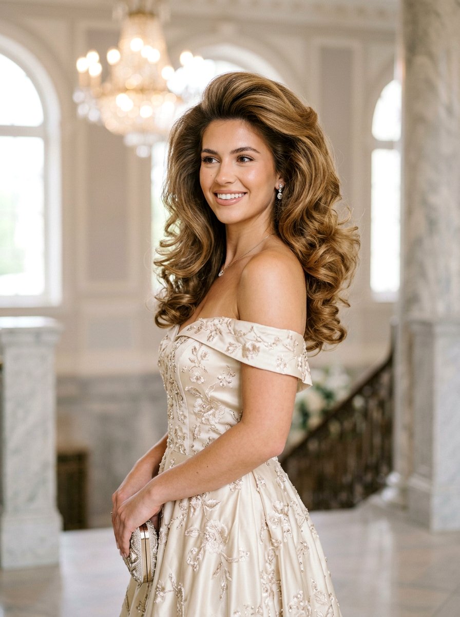 Voluminous Coquette Blowout Cut - 20 coquette haircut ideas - 20 coquette haircut ideas