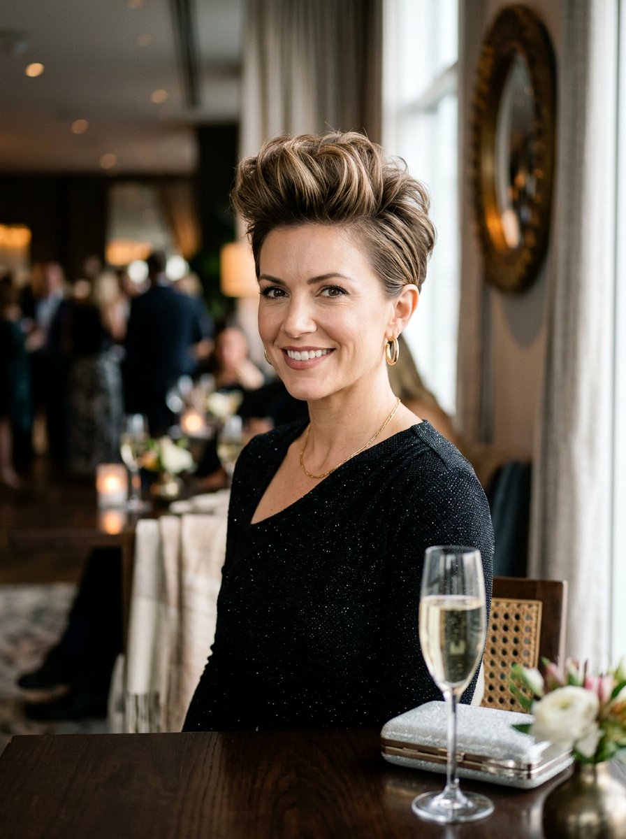 Voluminous Crown Pixie Haircut - 20 older women pixie haircut ideas - 20 older women pixie haircut ideas