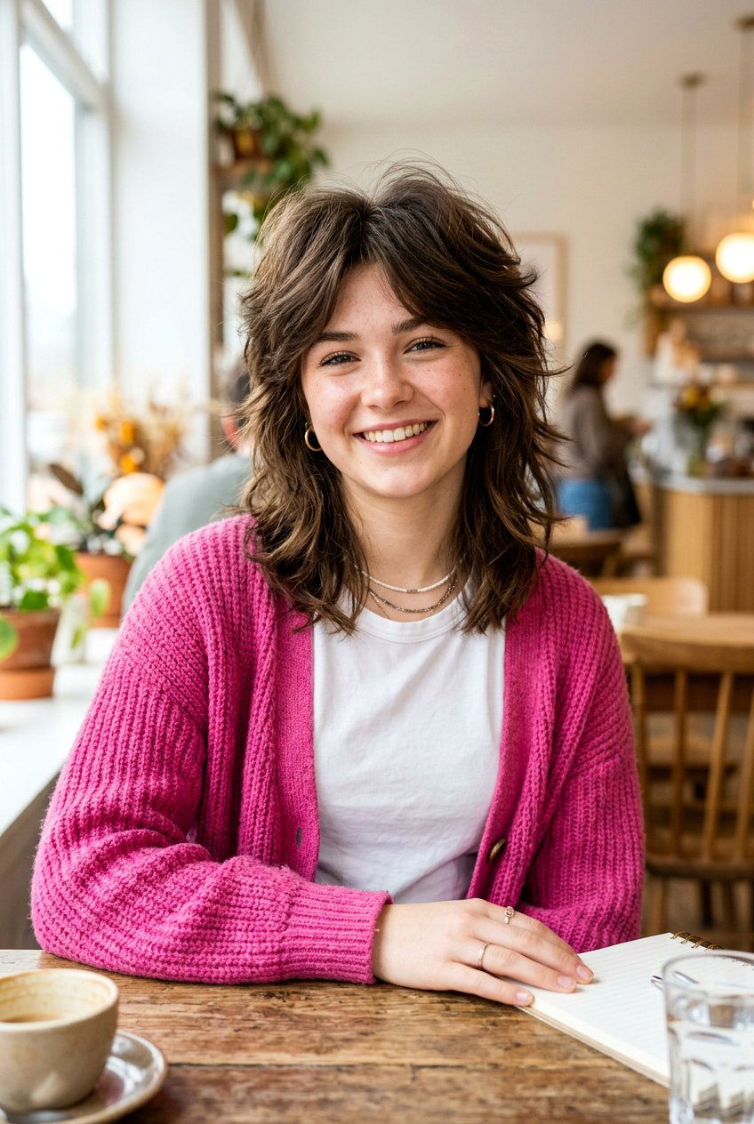 Voluminous Crown Shag - 20 short shag haircut for teenage girls - 20 short shag haircut for teenage girls