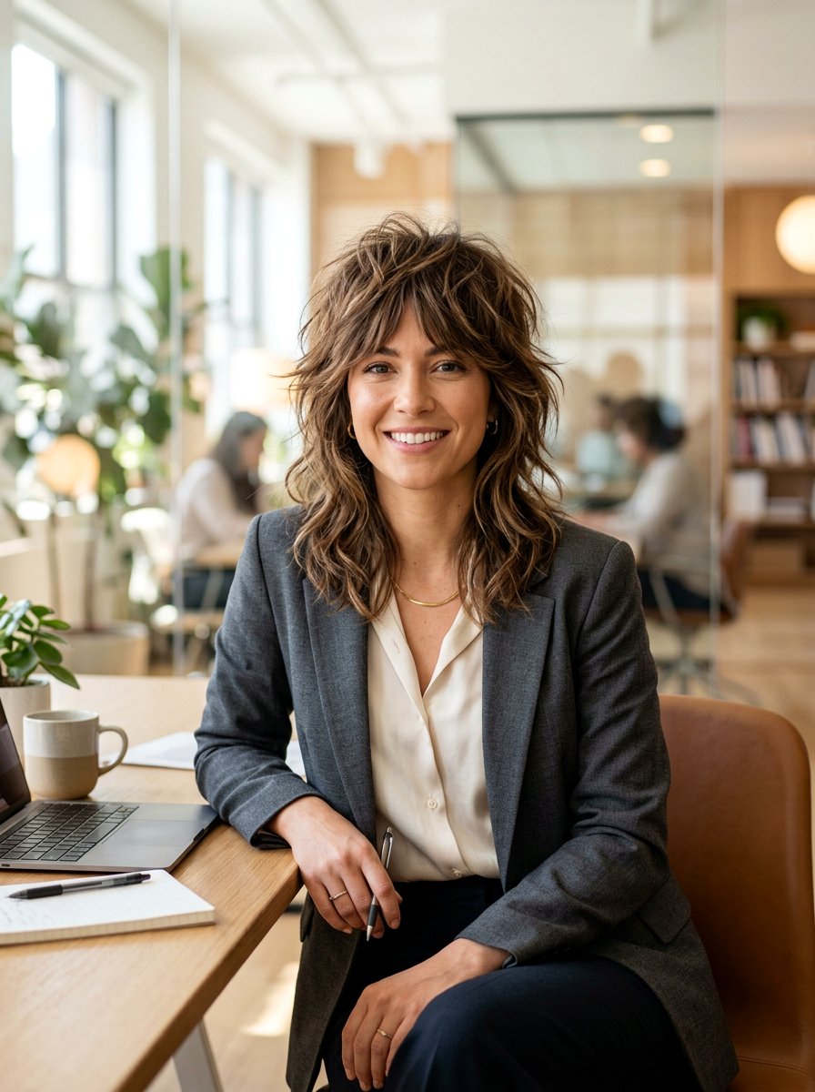 Voluminous Crown Shag - 20 short shag for women over 50 with fine hair - 20 short shag for women over 50 with fine hair