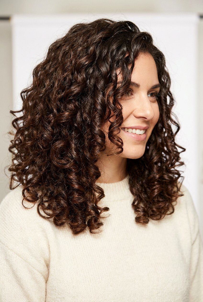 Voluminous Curls - 20 business casual hairstyles - 20 business casual hairstyles