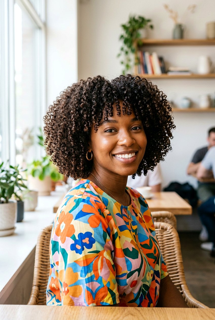 Voluminous Curly Bob - 20 polished hairstyles for women - 20 polished hairstyles for women