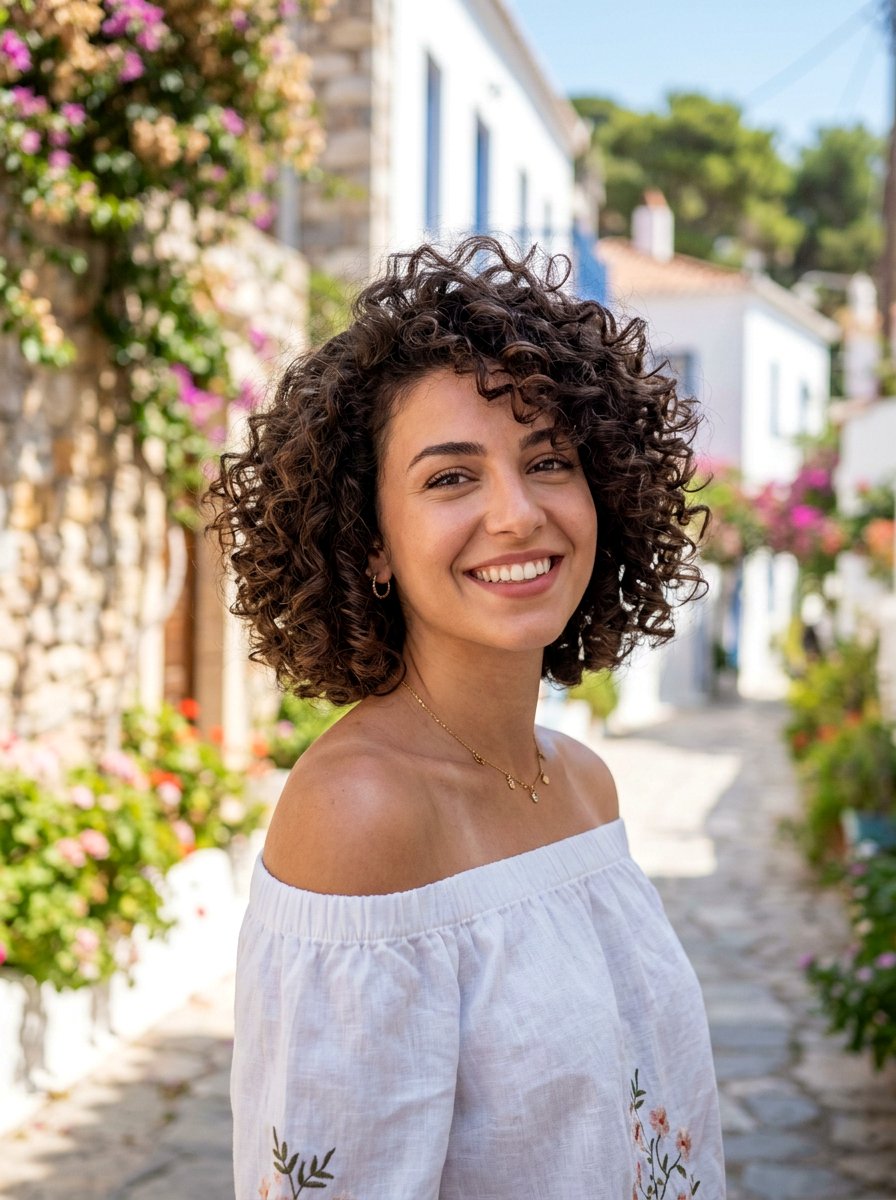 Voluminous Curly Bob Haircut - 20 curly haircut ideas for women - 20 curly haircut ideas for women