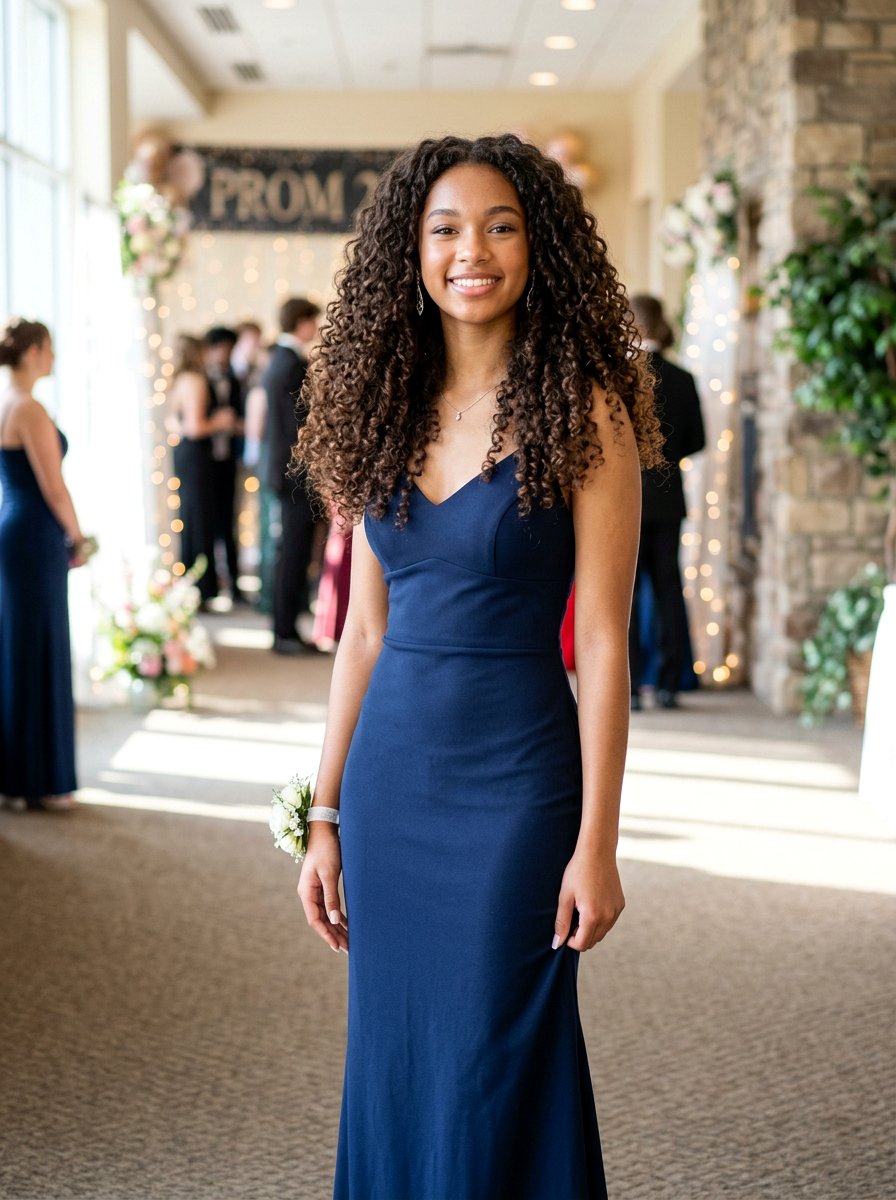 Voluminous Curly Down Style - 20 teen girls hairstyle ideas for prom - 20 teen girls hairstyle ideas for prom