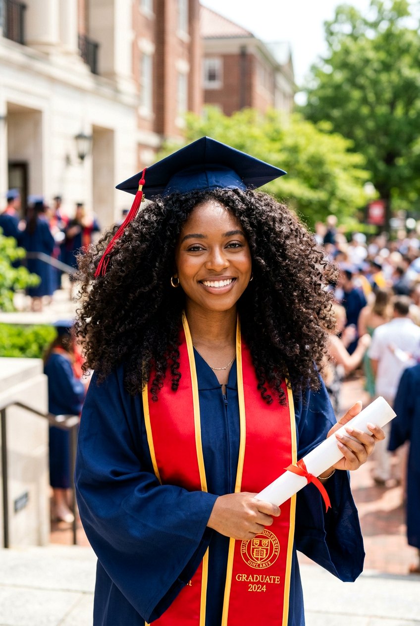 Voluminous Curly Hair - 20 graduation hairstyles for curly hair - 20 graduation hairstyles for curly hair