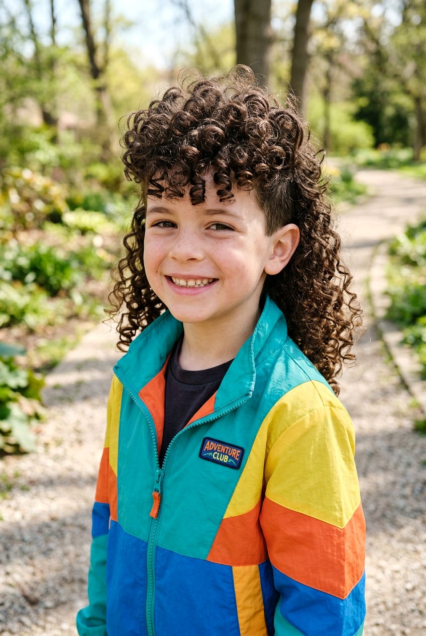 Voluminous Curly Mullet - 20 curly mullet haircut for boys - 20 curly mullet haircut for boys