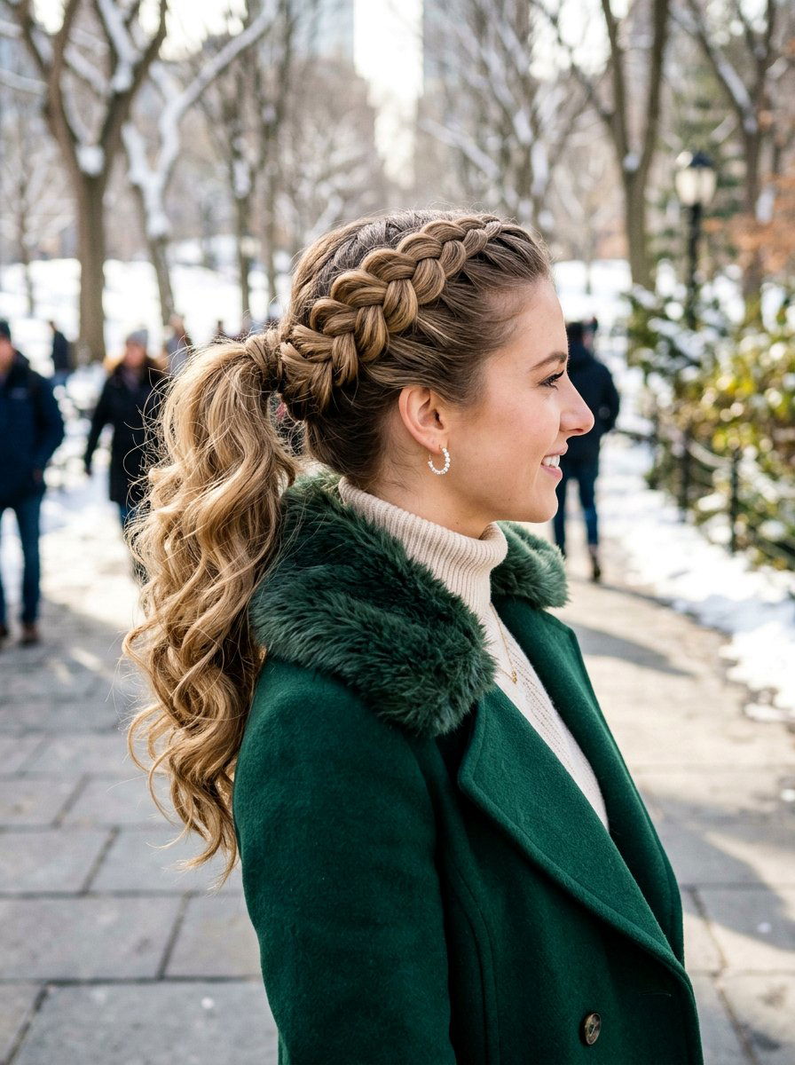 Voluminous Dutch Braid Ponytail - 20 dutch braid ponytail hairstyle - 20 dutch braid ponytail hairstyle