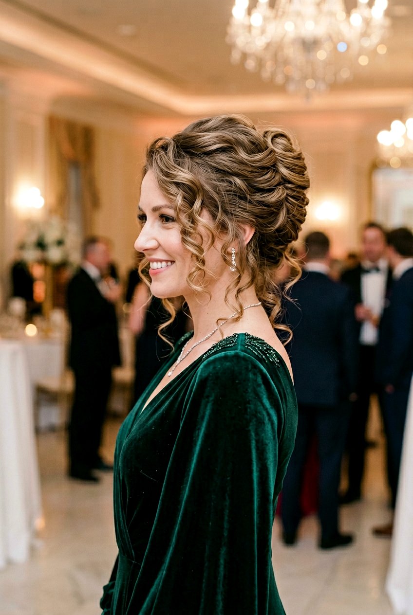 Voluminous French Twist - 20 bouncy hairstyle for holiday party - 20 bouncy hairstyle for holiday party