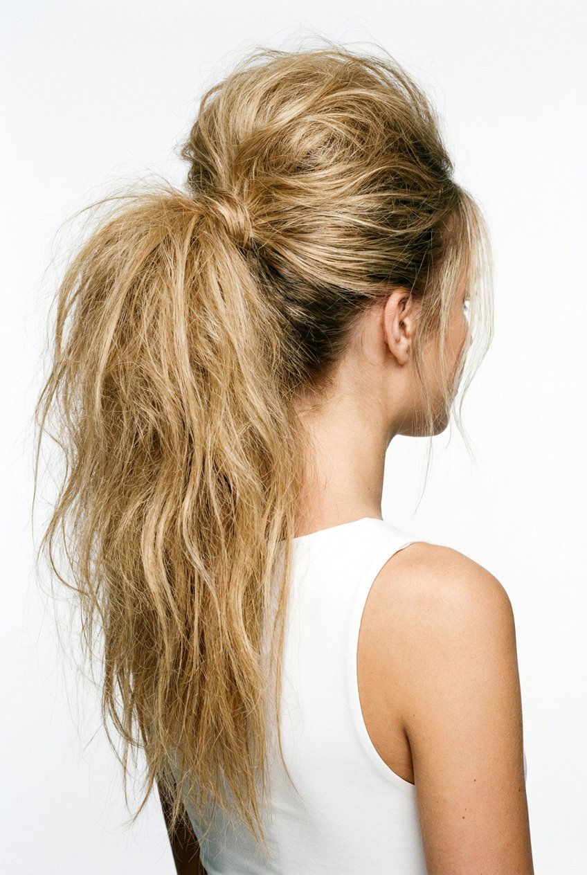 Voluminous High Ponytail - 20 high ponytail hairstyles - 20 high ponytail hairstyles