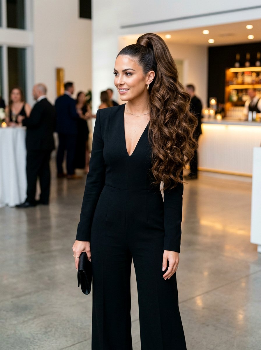 Voluminous High Ponytail - 20 cute birthday hairstyle ideas - 20 cute birthday hairstyle ideas