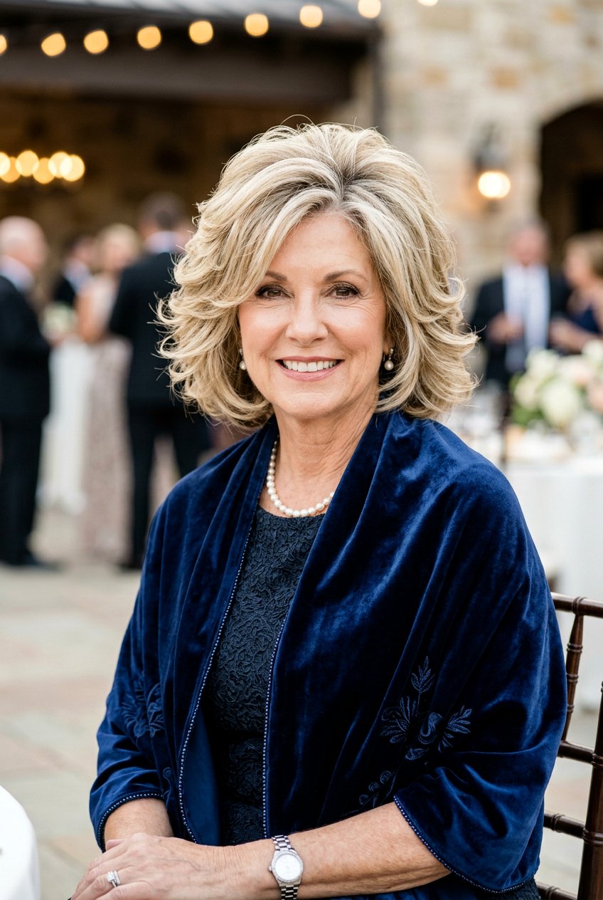 Voluminous Layered Bob - 20 low maintenance layered bob for mature women - 20 low maintenance layered bob for mature women