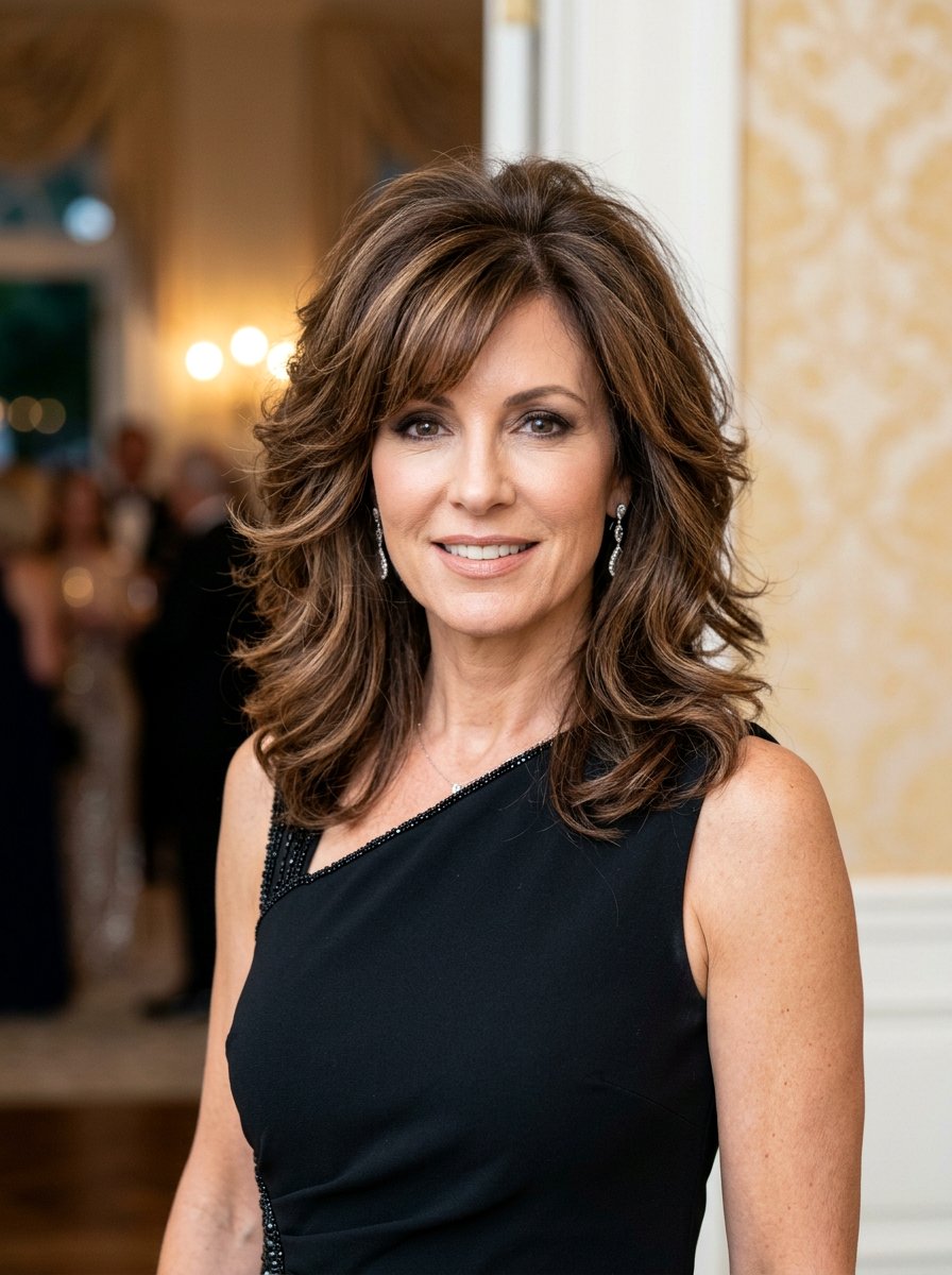 Voluminous Layered Cut For Sparse Hairline - 20 hairstyle to cover sparse hairline - 20 hairstyle to cover sparse hairline