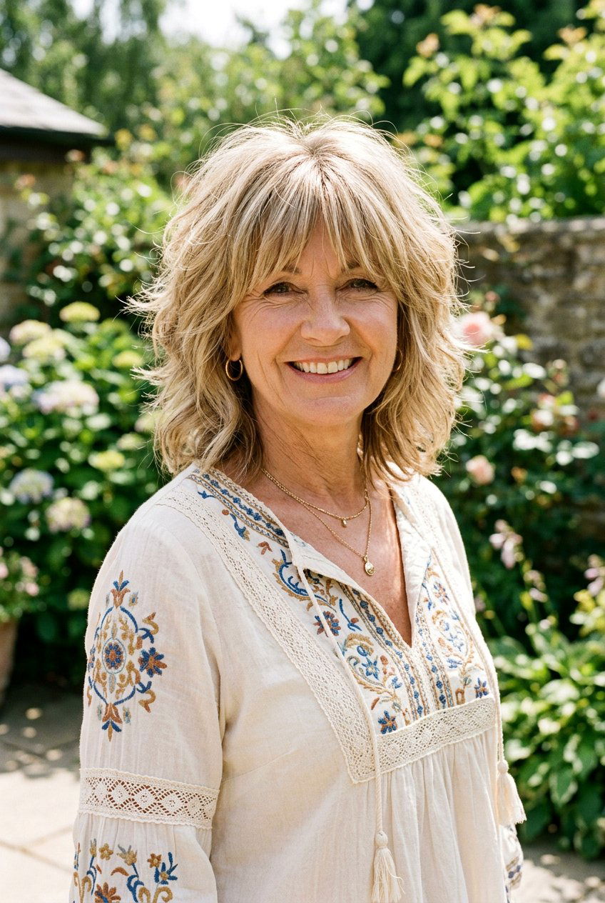 Voluminous Layered Shag Haircut - 20 best mature women haircut ideas - 20 best mature women haircut ideas