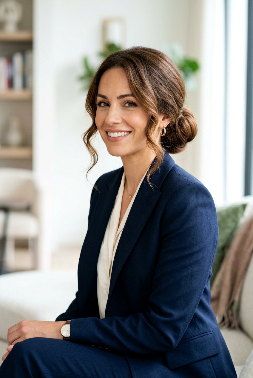 Voluminous Low Bun With Face Framing Pieces - 20 bouncy hairstyle for wedding guest - 20 bouncy hairstyle for wedding guest