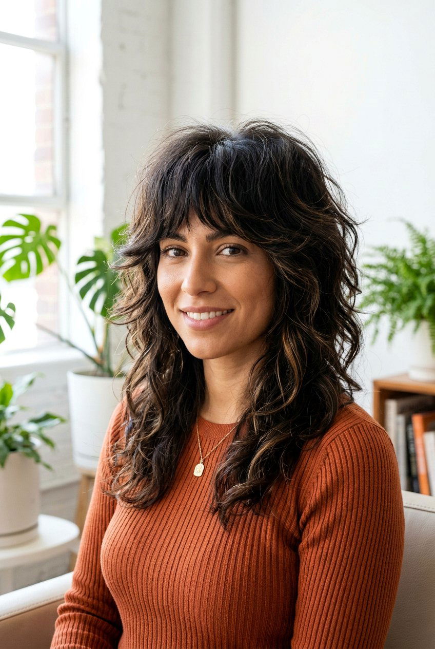 Voluminous Medium Wolf Cut - 20 medium wolf cut - 20 medium wolf cut