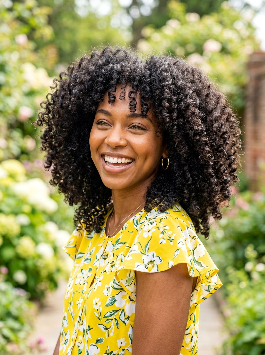 Voluminous Natural Curls - 20 glamorous hairstyle ideas for women - 20 glamorous hairstyle ideas for women