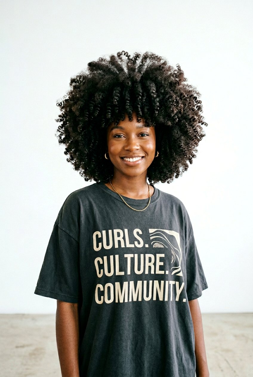 Voluminous Perm Rod Set on Short Natural Hair - 20 perm rod curls on short natural hair - 20 perm rod curls on short natural hair