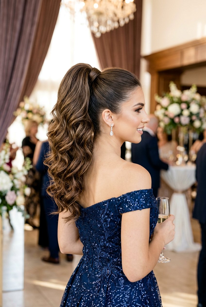 Voluminous Ponytail For Special Occasions - 20 voluminous ponytail hairstyle - 20 voluminous ponytail hairstyle
