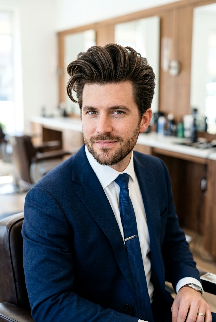 Voluminous Root Lift Comma Haircut - 20 comma haircut for men - 20 comma haircut for men