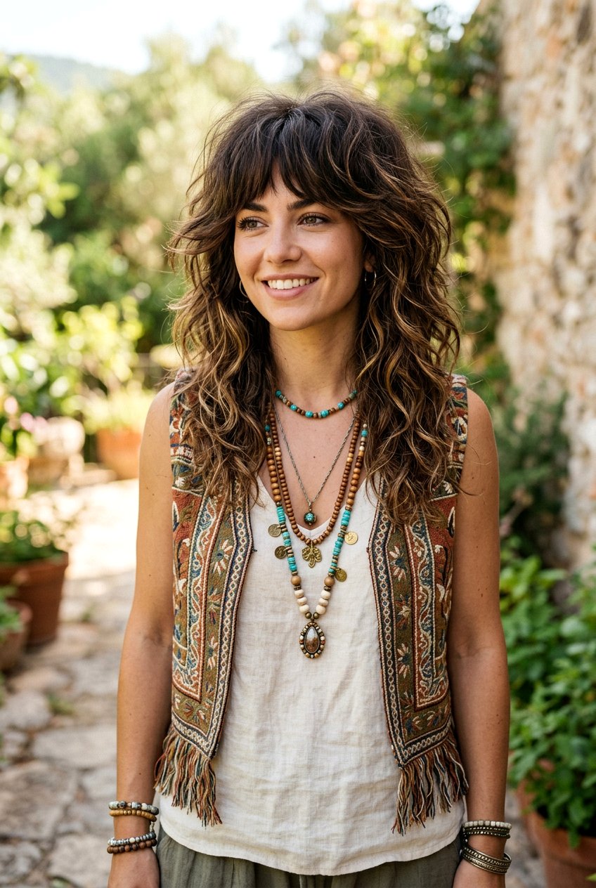 Voluminous Shag Cut - 20 resort waves hairstyle for women - 20 resort waves hairstyle for women