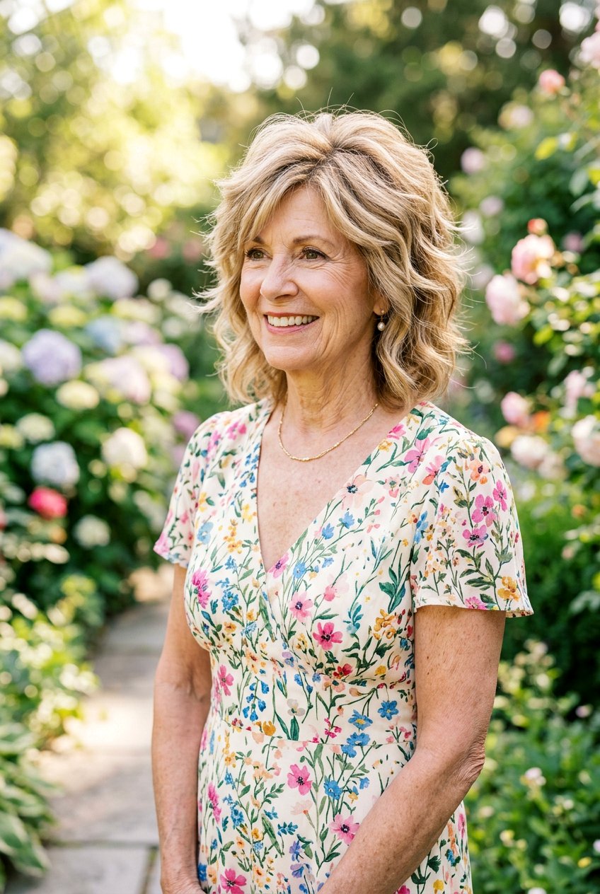 Voluminous Shag For Thin Hair - 20 medium shag for women over 60 with bangs - 20 medium shag for women over 60 with bangs