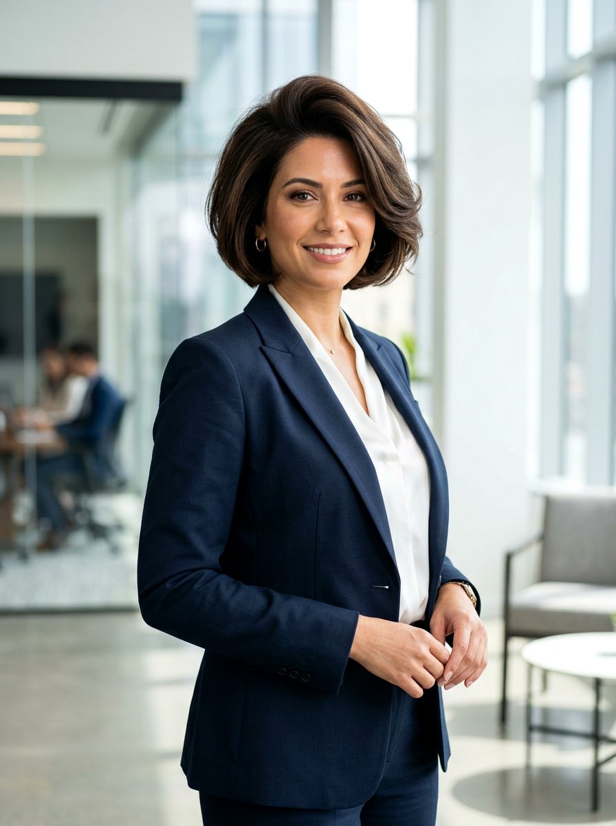 Voluminous Short Bob - 20 interview hairstyle for short bob - 20 interview hairstyle for short bob