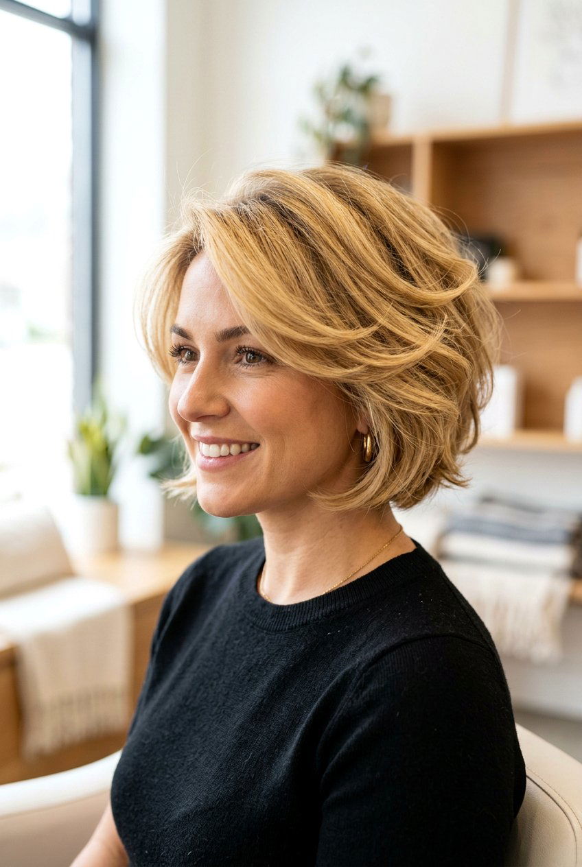 Voluminous Short Hair With Layers - 20 short hairstyles with layers - 20 short hairstyles with layers