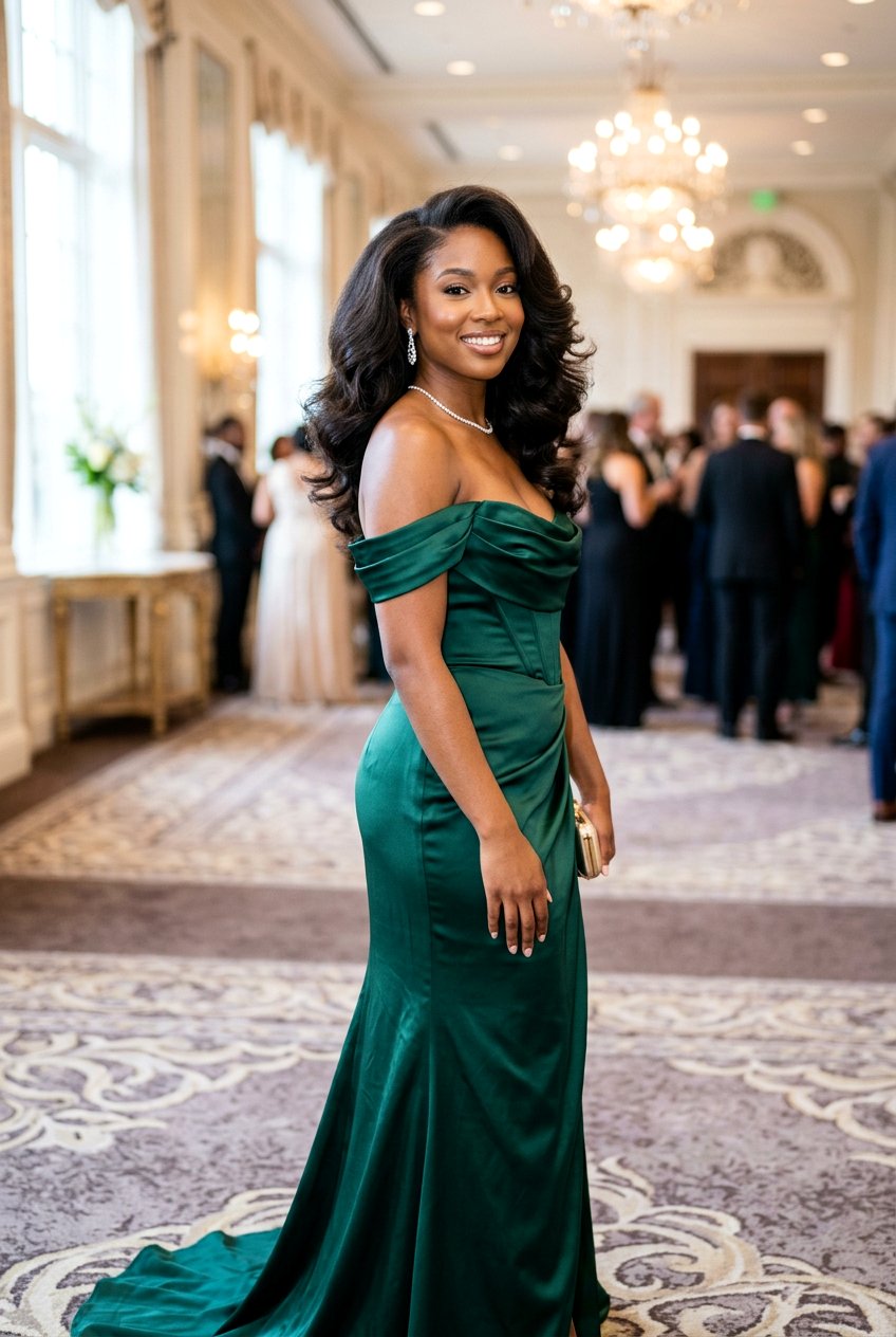 Voluminous Silk Press - 20 black women silk press hairstyle ideas - 20 black women silk press hairstyle ideas