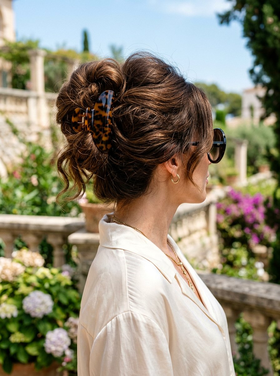 Voluminous Summer Claw Clip Bun - 20 summer claw clip bun - 20 summer claw clip bun