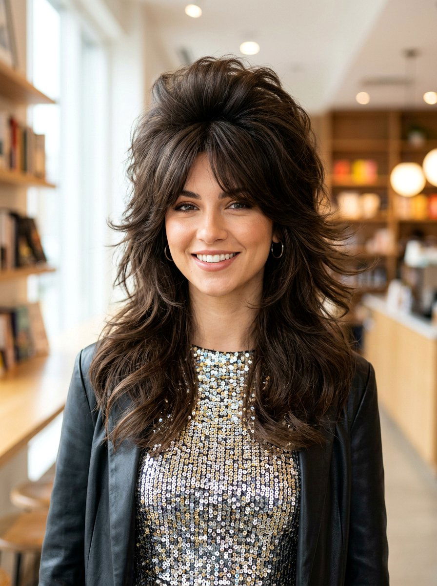 Voluminous Wolf Cut - 20 trendy wolf cut 2026 - 20 trendy wolf cut 2026