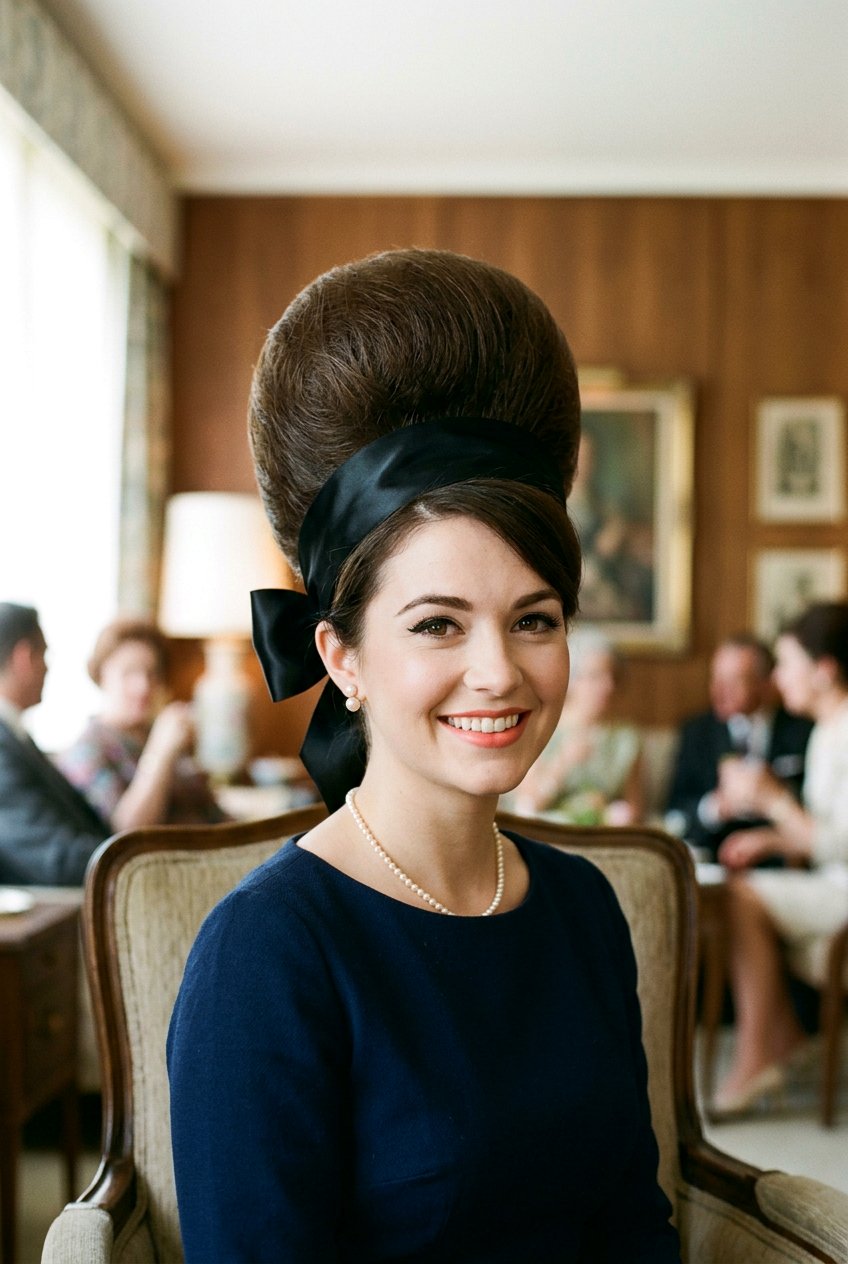 Voluminous beehive - 20 prom updo hairstyles - 20 prom updo hairstyles