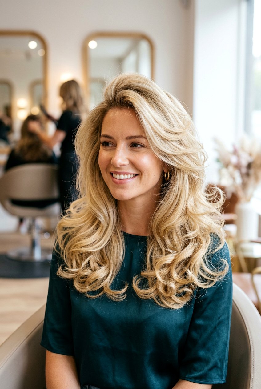 Voluminous blowout - 20 elegant hairstyles for women - 20 elegant hairstyles for women