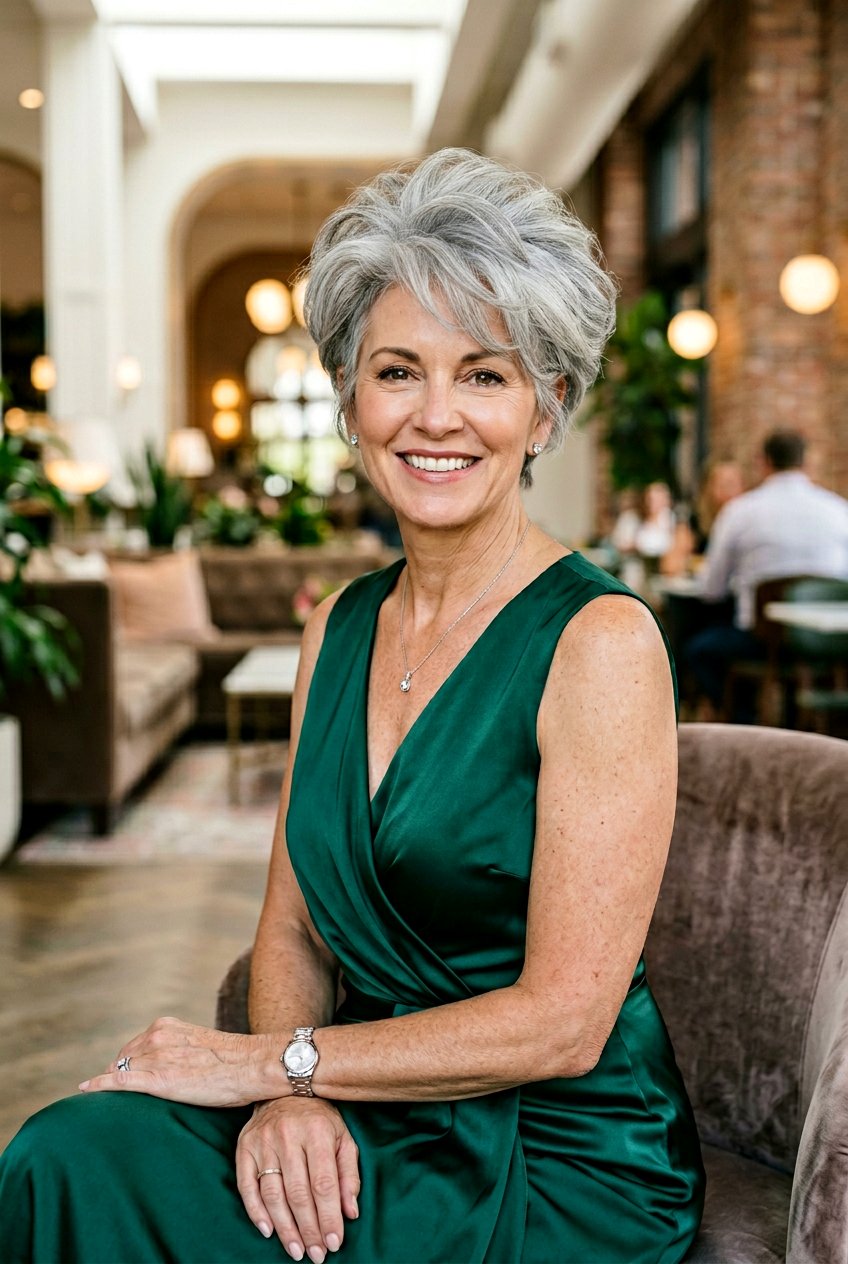 Voluminous gray bixie haircut - 20 modern gray bixie haircut - 20 modern gray bixie haircut