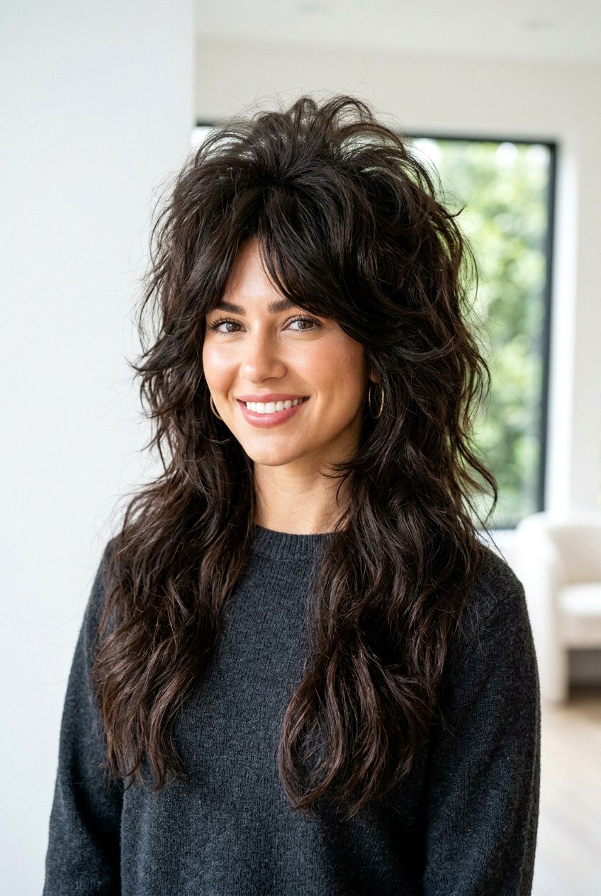 Voluminous long wolf cut - 20 long wolf cut - 20 long wolf cut