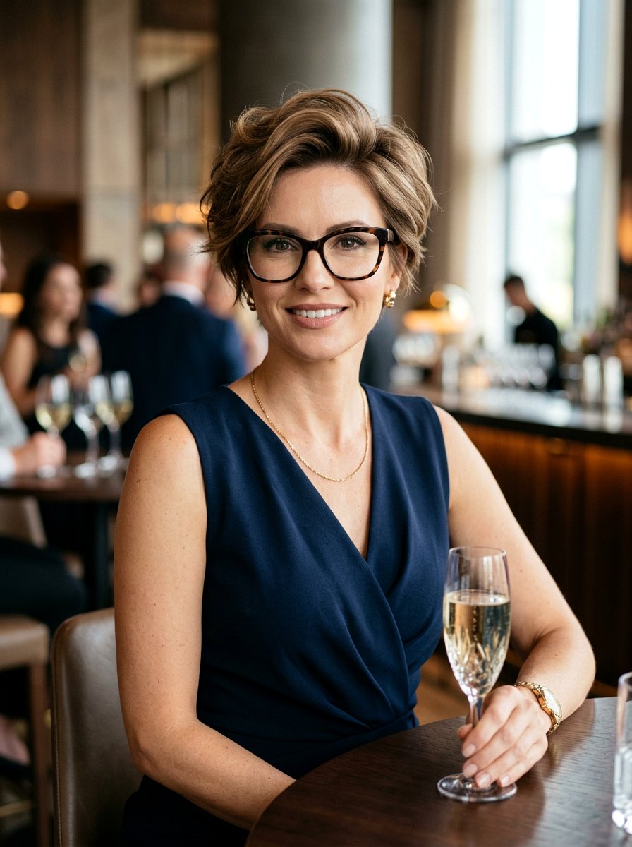 Voluminous pixie for flat hair - 20 pixie haircuts for women with glasses - 20 pixie haircuts for women with glasses