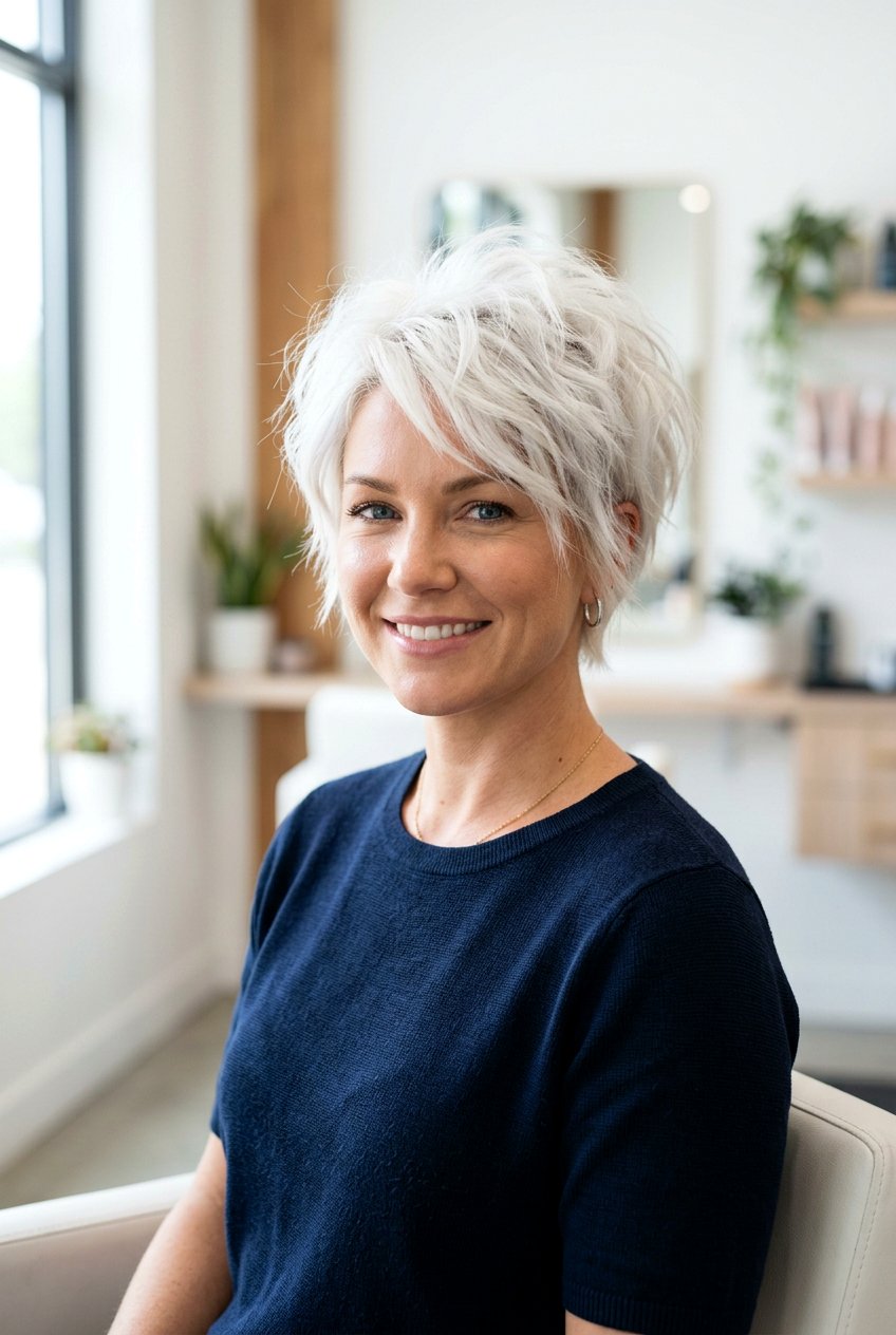 Voluminous shaggy pixie - 20 short shaggy pixie cut - 20 short shaggy pixie cut