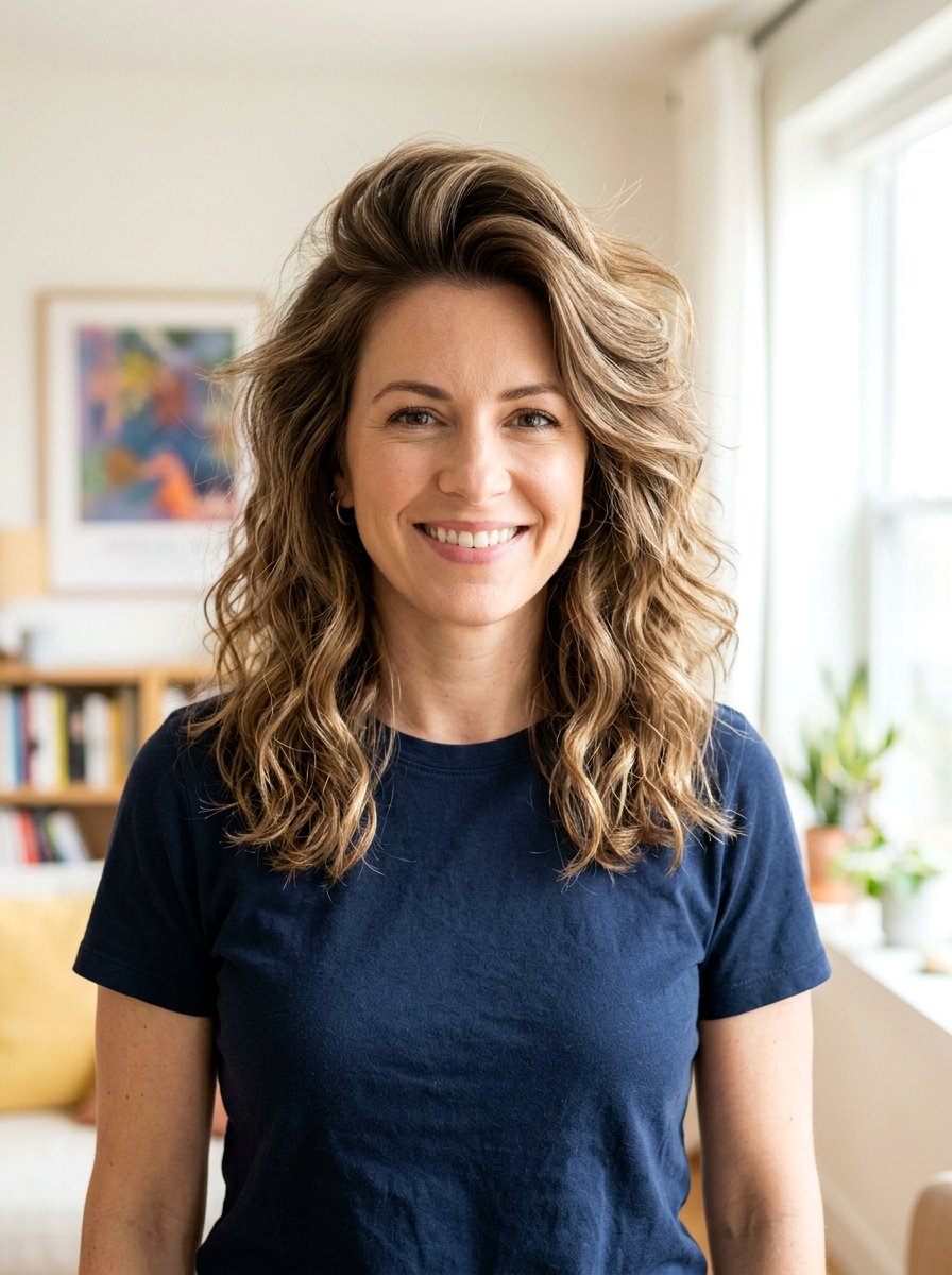 Volumizing Root Lift Shoulder Length Wavy Haircut - 20 shoulder length wavy haircut for fine hair - 20 shoulder length wavy haircut for fine hair