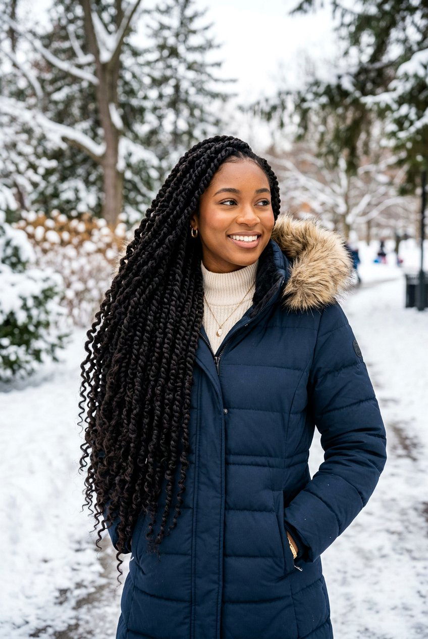 Waist Length Passion Twists - 20 black women passion twist ideas - 20 black women passion twist ideas